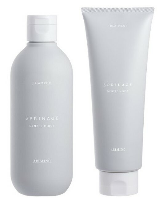 ★期間限定価格★《セット・送料無料》【アリミノ】 スプリナージュ ジェントルモイスト シャンプーa 280ml&トリートメントa 230g ARIMINO サ...