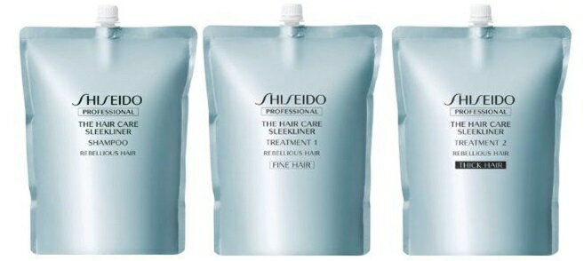 《セット・送料無料》ザ ヘアケア スリークライナー シャンプー 1800ml レフィル & トリートメント 1800g レフィル(1or2)【資生堂プロフェッショナル】【正規品・サロン専売品】◆お中元・お祝い・ギフト・お誕生日プレゼントにも◆