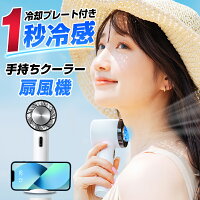 ハンディファン ハンディ扇風機 1秒冷感 冷却プレート付 瞬間冷感 卓上扇風機 携帯扇風機 手持ち扇風機 小型扇風機 ミニ扇風機 USB扇風機 ミニファン 静音 小型 持ち運び 充電式 3段階風量調節 クーラー 首掛けストラップ付き プレゼント