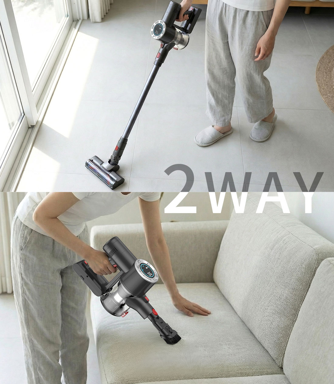 【店長大爆走★15,920円＆クーポンで！】 掃除機 水拭き コードレス サイクロン パ...