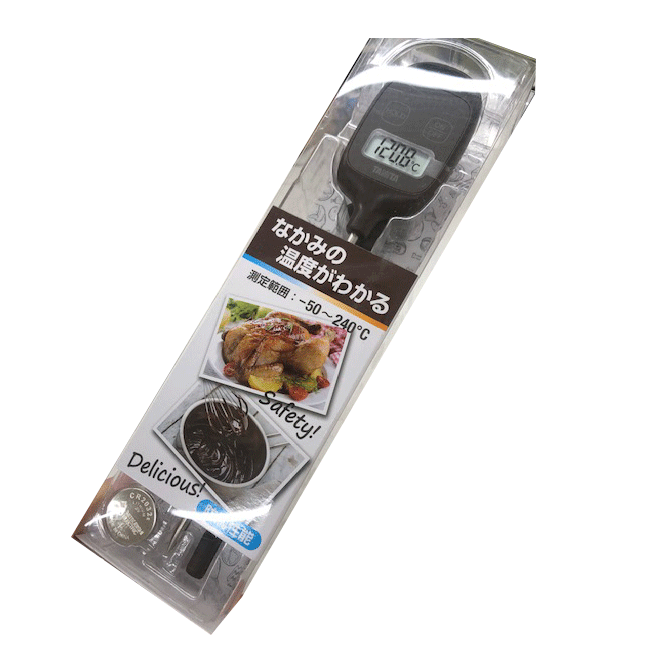 タニタ デジタルスティック温度計（ブラウン）TT-583