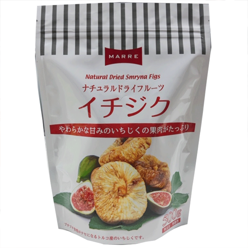【ドライフルーツ】【トルコ産】ドライイチジク(ドライフィグ/いちじく)　500gのサムネイル