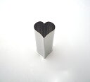 パテ(クッキー)抜型 ハート #1(21×23×高さ45mm)