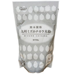 【グルテンフリー】熊本製粉　九州ミズホチカラ米粉　300g