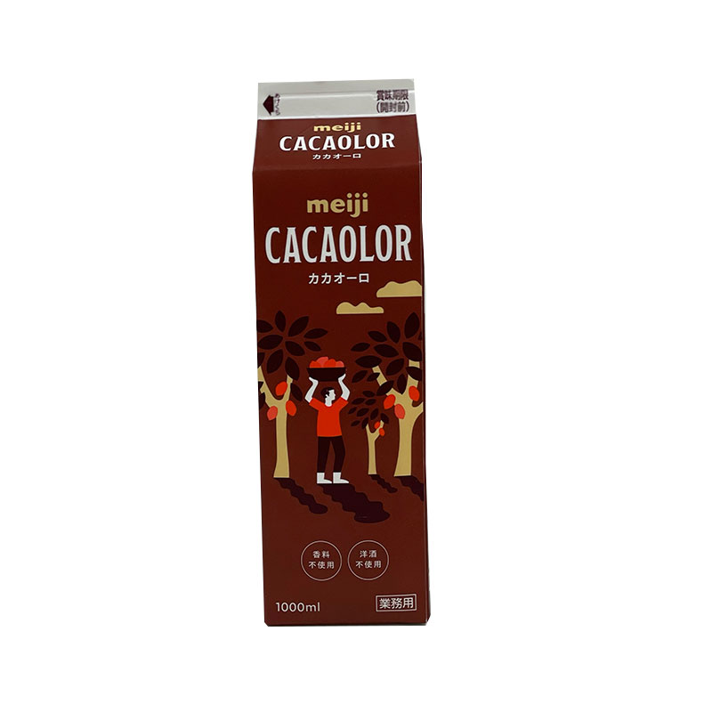 【注文後取り寄せ商品】【生クリーム】明治カカオーロ【1L】チョコレート チョコクリーム チョコホイップ