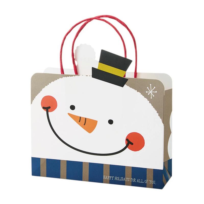 【手提げ紙袋】BXE-304 クリスマスビックフェイスペーパーバック 1枚