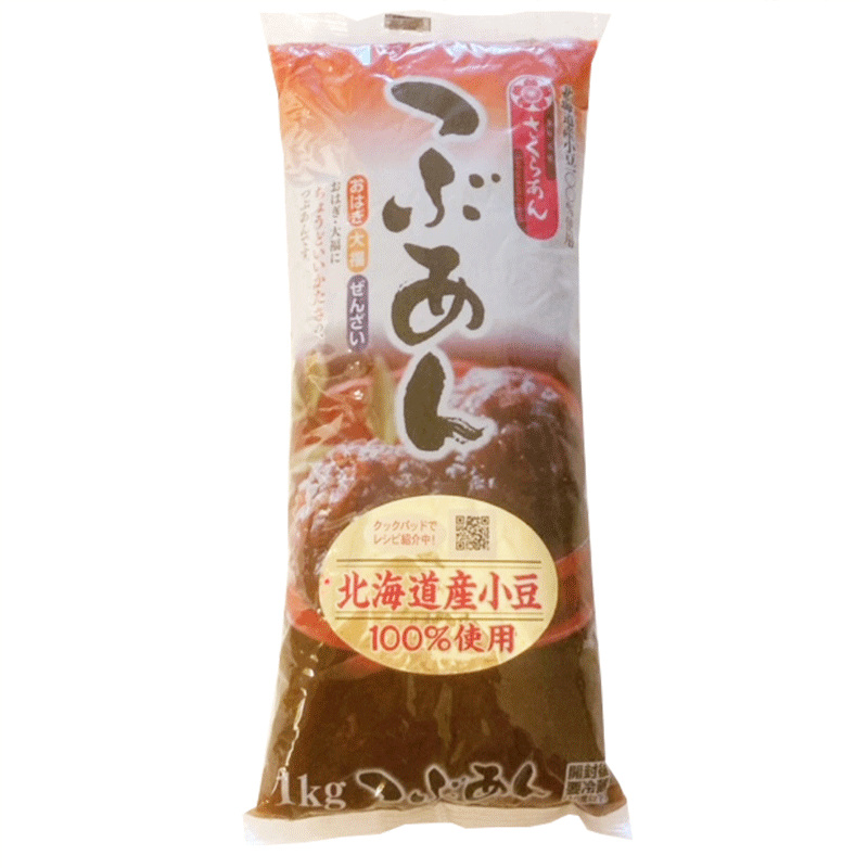 【あんこ】谷尾食糧　つぶあん(粒あん)　1kg