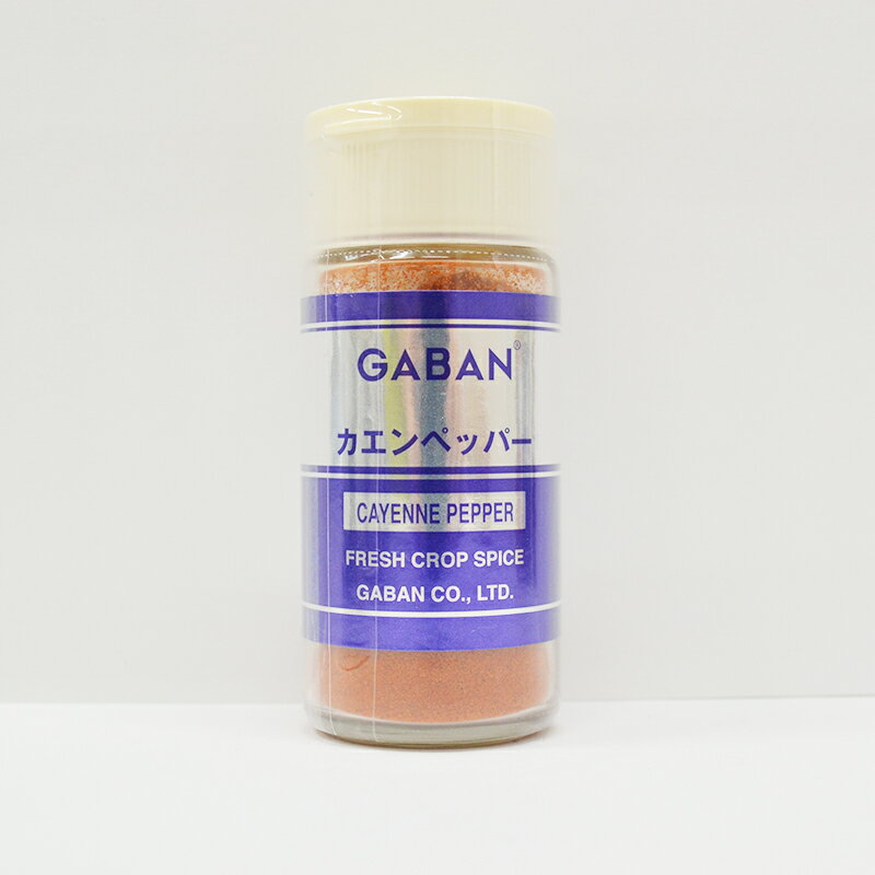 GABAN ギャバン カエンペッパーパウダー(粉末)【13g】カイエンペッパー 赤唐辛子 香辛料 小瓶
