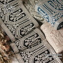 【計り売 50cm-】【 インド刺繍リボン (467) * 幅 約190mm 】 インド ?布地 リボン 生地 スパンコール チロリアン テープ 花柄 ヘアアクセサリー ハンドメイド 巾着 バック 素材 雑貨 スマホショルダー 刺繍 fabric indr 23aw