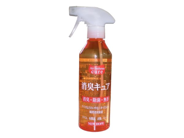 ニューホープ 消臭キュア タバコ ペット臭等自動車用消臭剤 400ml SK-400 ケミカル
