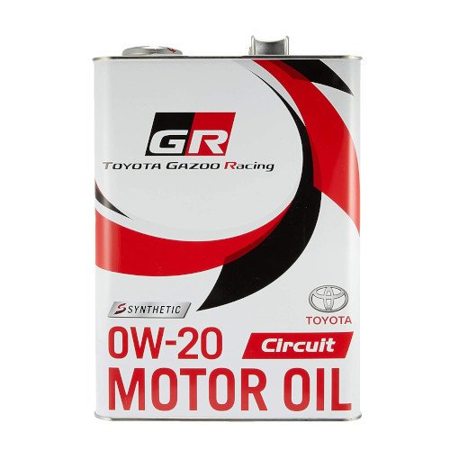 【スーパーセール！】TOYOTA GAZOO Racing トヨタ純正 GR MOTOR OIL Circuit 0W-20 4L エンジンオイル 08880-12405