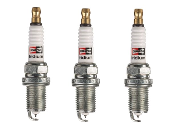 メール便可　CHAMPION チャンピオン ダイハツ ムーヴ/カスタム L175S H18.10～H22.12用 イリジウムプラグ 3本セット 9408