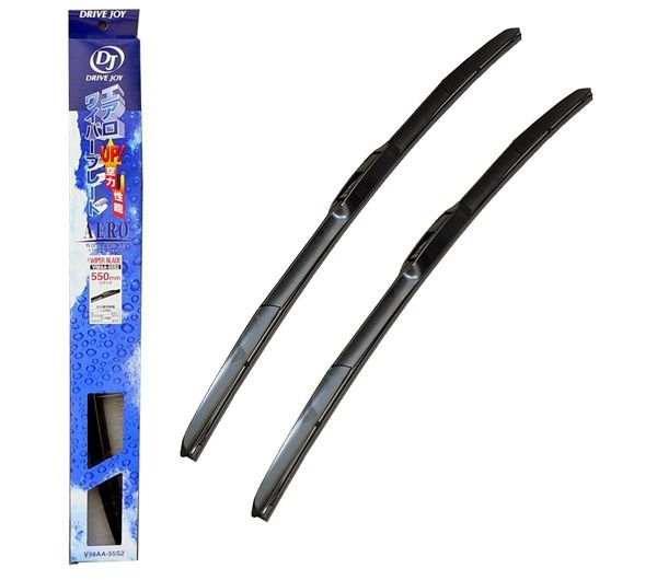 トヨタ クラウン ドライブジョイ エアロワイパー ブレード グラファイト 運転席&助手席セット V98AA-60S2 V98AA-45S2