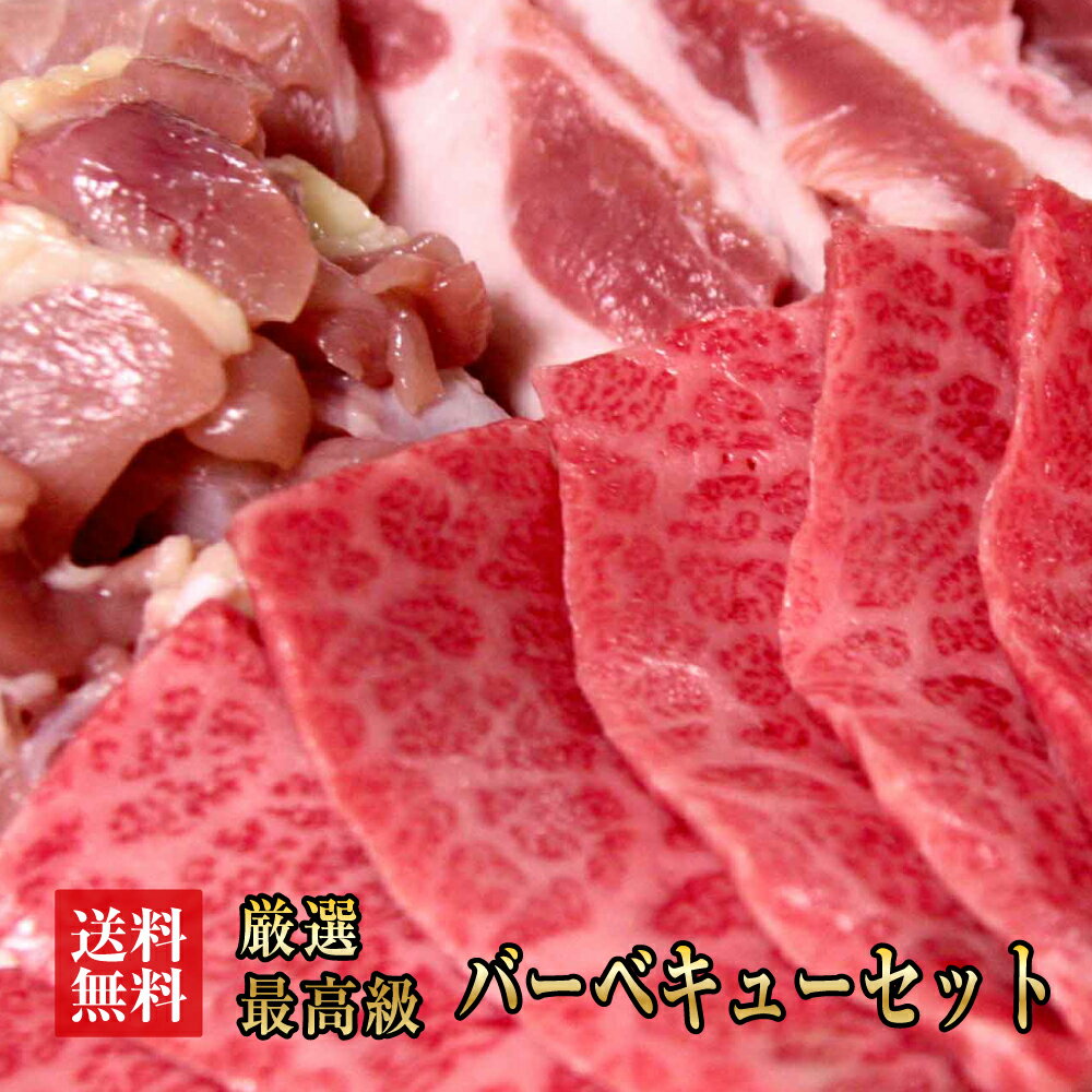 バーべキュー セット（1.5kg）阿波黒牛 500g 国産豚バラ 500g 国産 鶏モモ 500g美味しい焼肉をみんなで食べよう！（…