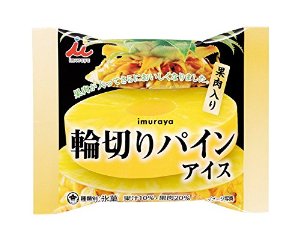 井村屋　輪切りパインアイス　30個入