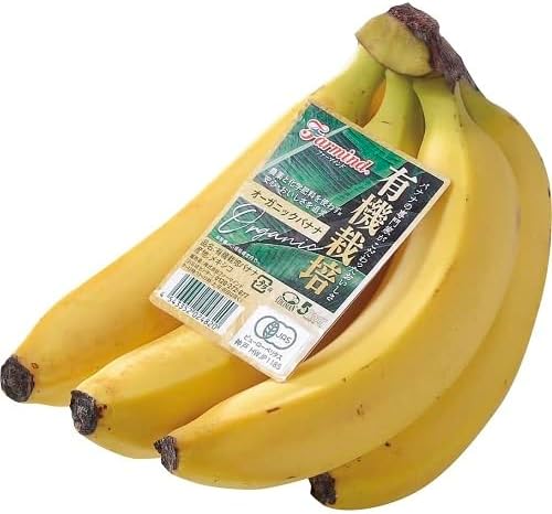 有機栽培バナナ 1パック4本~6本入り 有機栽培バナナ 1パック4本~6本入り