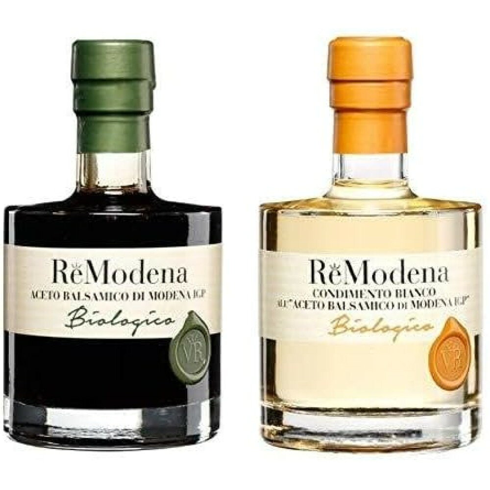 モデナ産 ReModena ホワイトバルサミコ酢 100ml 2本セット オーガニック 無添加 EU...