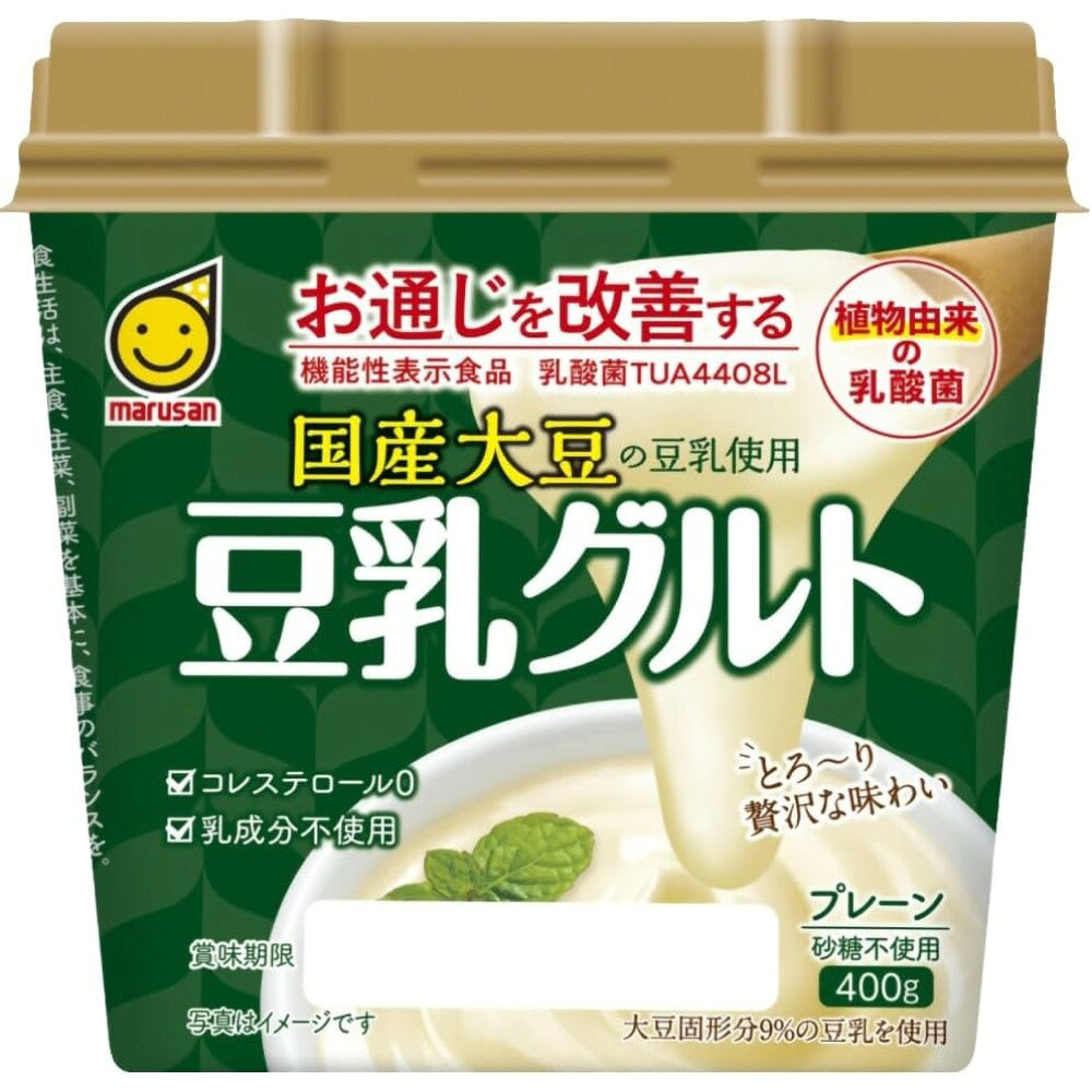 マルサンアイ 国産大豆の豆乳グルト 400g 6パック