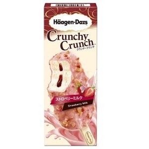 ハーゲンダッツ　クランチークランチ　ストロベリーミルク12個入のサムネイル