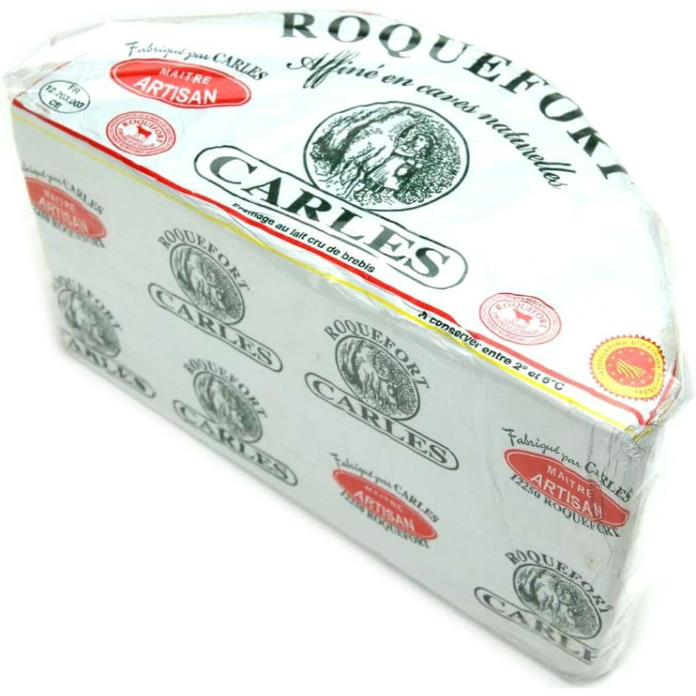 フランス カルル ロックフォール 青カビチーズ AOC 約500g 【冷蔵】