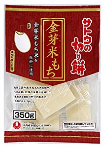 サトウの切り餅 金芽米もち 350g×3個