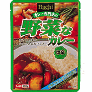 ハチ　野菜なカレー　中辛　200g