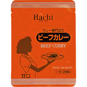 ハチ　カレー専門店のビーフカレー　甘口　 200g