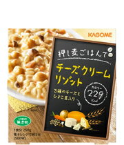 カゴメ　押し麦ごはんで　チーズクリームリゾット　250g 10P20Feb09