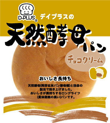 D-plus デイプラス　天然酵母パン チョコクリーム12個入り【1ケース】