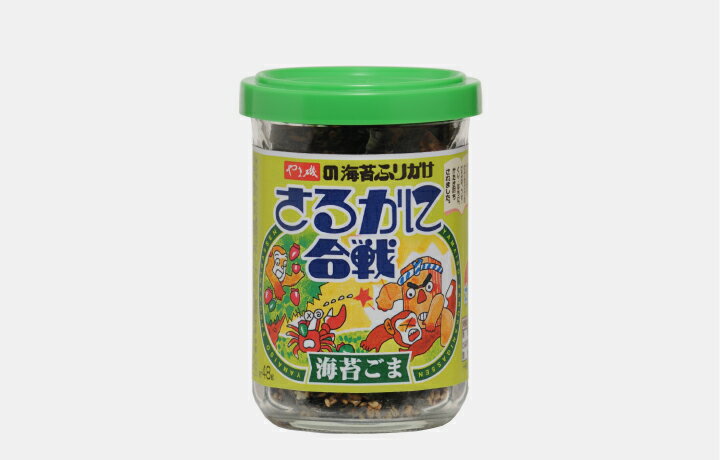 海苔屋だからできる良質の味付のりがたっぷり 弊社自慢の良質な味付のりを贅沢に使用、香ばしい特製調味ごまとの相性も抜群です。さらにかつお、えび、昆布などを絶妙にブレンドして旨味を追求した、のり・ごまふりかけです。 必要な量だけ使用でき、保管も簡単、保存性もよい卓上瓶入りです。 原材料名：ごま、のり、糖類（砂糖、乳糖、ブドウ糖）、澱粉、食塩、鰹削り節、しょう油、昆布粉末、魚介エキス、えび粉末、みりん、醸造酢、蛋白加水分解物、デキストリン、酵母エキス／調味料（アミノ酸等）、卵殻Ca、着色料（カラメル、紅こうじ）、酸味料、酸化防止剤（ビタミンE）、香辛料（一部に小麦・卵・乳成分・えび・ごま・大豆を含む） 栄養成分表示：エネルギー…12kcal、たんぱく質…0.62g、脂質…0.74g、炭水化物…0.81g、食塩相当量…0.20g、カルシウム…18.5mg【1食(2.5g)あたり】