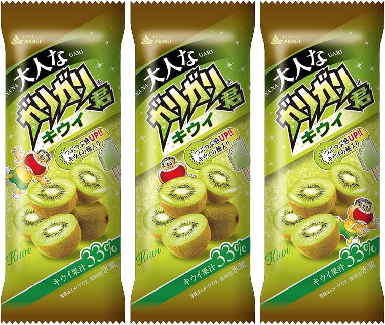 赤城乳業 大人なガリガリ君キウイ100ml×24袋のサムネイル