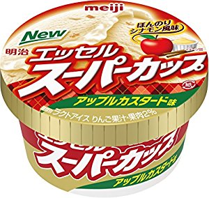 明治　エッセルスーパーカップ アップルカスタード200ml×24個