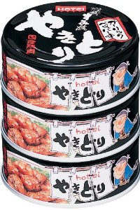 ホテイ やきとりガーリックペッパー味 3缶シュリンク 75g×3個 