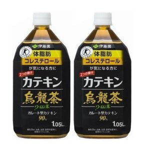 [2CS] 伊藤園 2つの働き カテキン烏龍茶 (1.05L×12本)×2箱