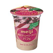 明治　ストロベリーアイス パフェ　20入のサムネイル
