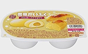 ロッテ　雪見だいふく クリーミースイートポテト 25個入のサムネイル