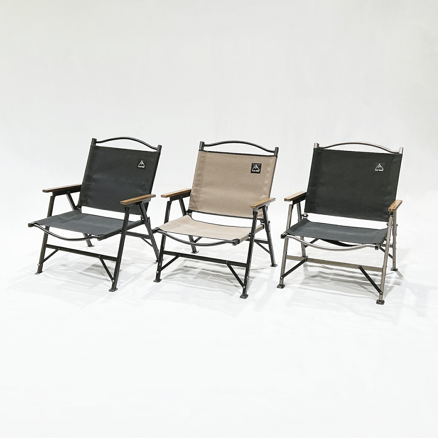 STORAGE COMPACT CHAIR（ストレージコンパクトチェア） RATELWORKS ラーテルワークス チェア キャンプ アウトドア バーベキュー BBQ 天然木 タフ アルミチェア コンパクト 収納 (RWS0045) 1