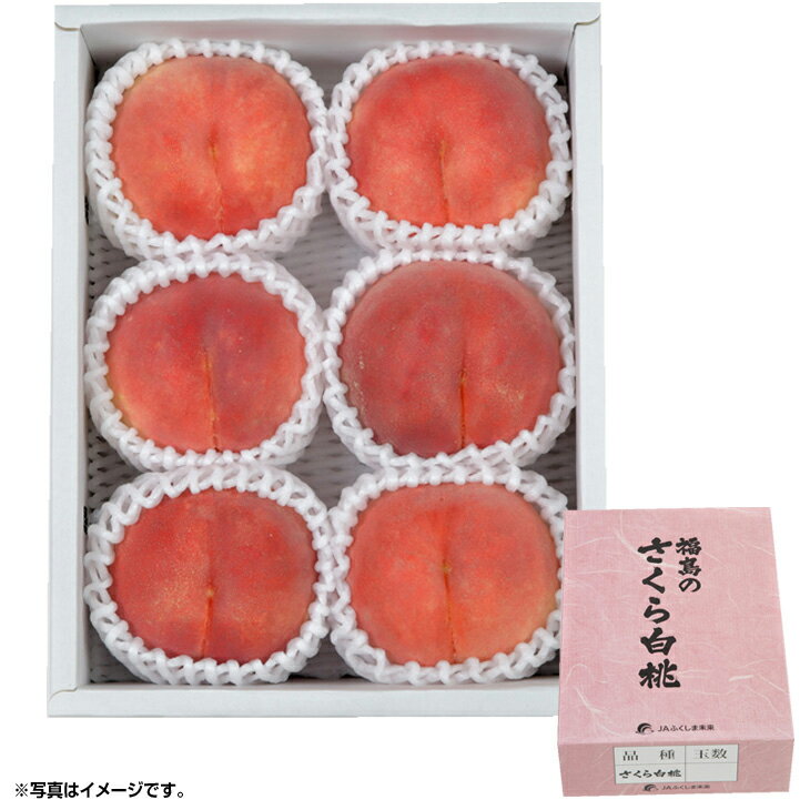 福島県産 さくら白桃
