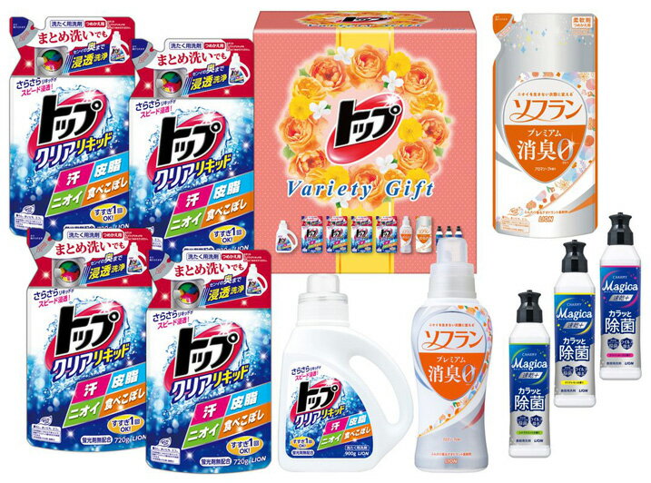 お歳暮 2024 ライオン液体トップバラエティギフトLEV−40A（310_24冬）