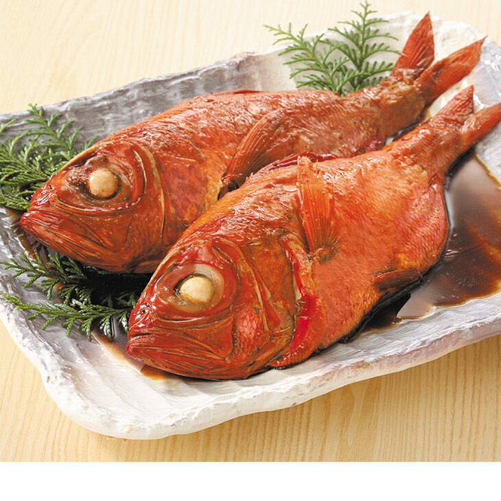 お歳暮 千葉県勝浦産釣り金目鯛姿煮2尾（230_25冬）
