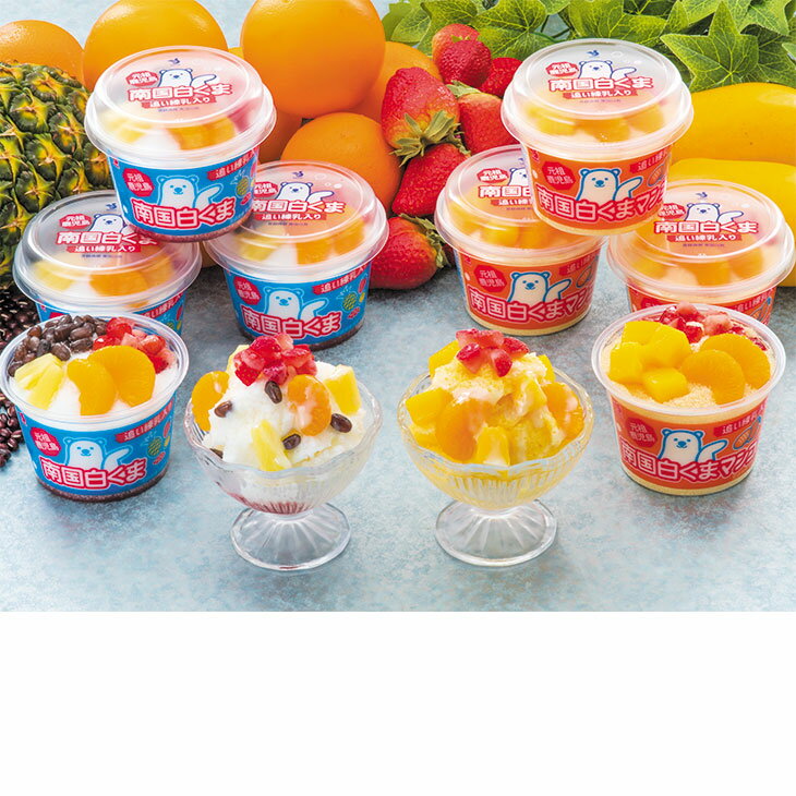 ポイント10倍＜6/4 20：00〜6/11 0：59＞お中元　ギフト　セイカ食品南国白くまDX詰合せセット 2026　送料無料　夏　贈答用　詰め合わ..