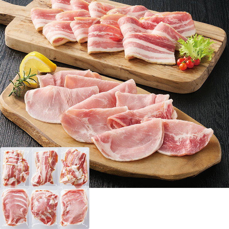 Set, Assortment - お中元　ギフト　伊藤ハム国産豚肉使用熟成ハム・ベーコン切り落としセットO-48（210_26夏）