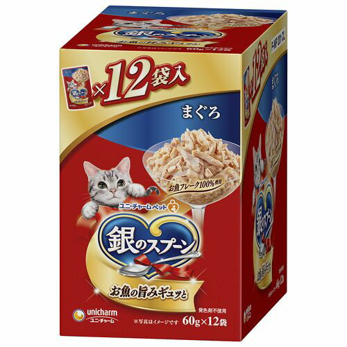 60g×12個ユニ・チャーム株式会社　・たっぷりの身とうまみで抜群のおいしさを実現猫 フード ウェットユニ・チャーム株式会社　・たっぷりの身とうまみで抜群のおいしさを実現