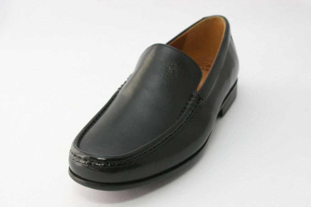 Clarksメンズ037J(706E) Claude Plain クロードプレイン／ブラック