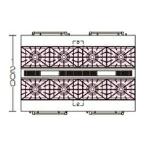 バーナーのみ TS－220H用 LP（種火なし）