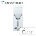 東洋佐々木ガラス トラフ ゴブレット 30G30HS-E101 6個入り