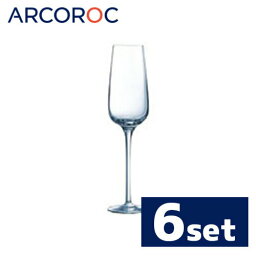 Arcoroc アルコロック シューブリーム フルート L2762 210cc 6個入り