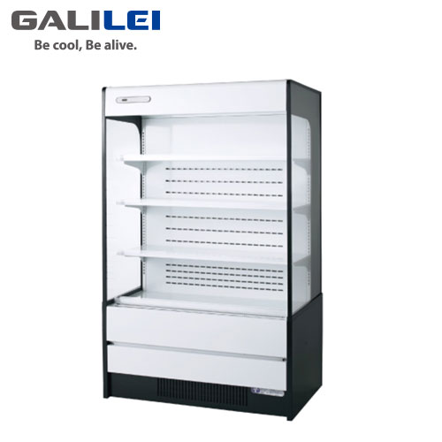 フクシマガリレイ インバーター制御多段オープンショーケース MEU-33GHSA3G 業務用 冷凍 タテ型 縦型 ガラス棚 福島工業