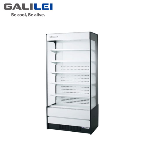 【店舗内全品ポイント2倍 期間：4日20時〜11日1時59分】フクシマガリレイ インバーター制御多段オープンショーケース MEK-33GKTA5G 受注生産品 業務用 冷凍 タテ型 縦型 ガラス棚 福島工業