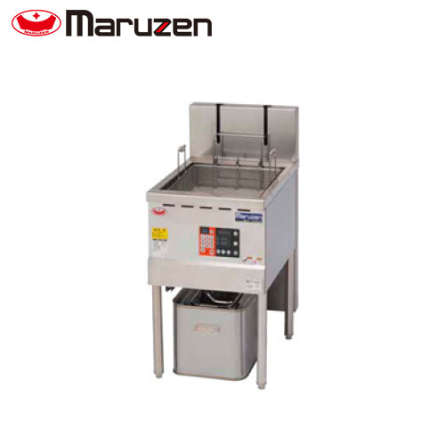 マルゼン 電磁フライヤー（マイコン搭載）オートリフトタイプ一槽式、昇降リフトタイプ MIF-20SLD(旧:M..